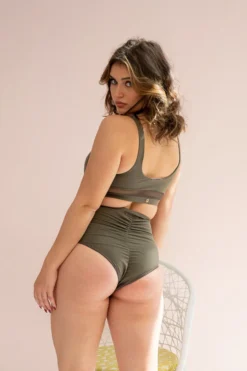 All Pole Wear Lunalae Dahlia Top - Recycled Khaki