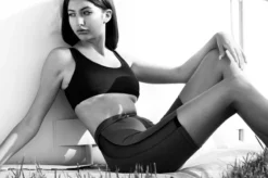 Hamade Activewear Mesh Side Cycling Shorts - Black