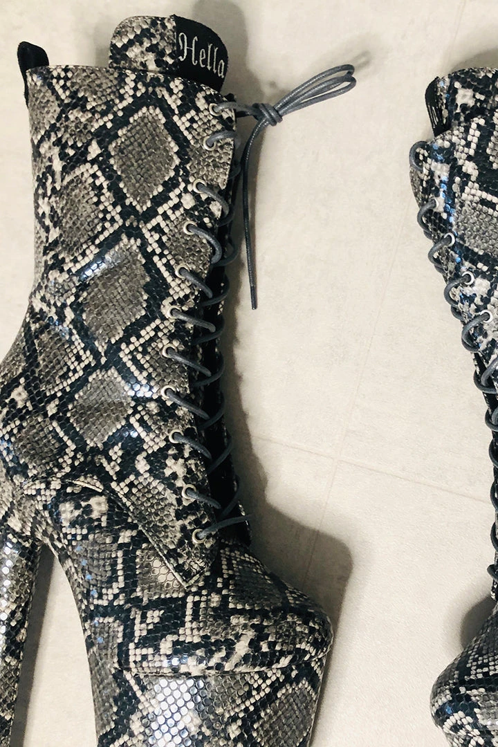 Shoes Hella Heels Maneater Boots - 7inch