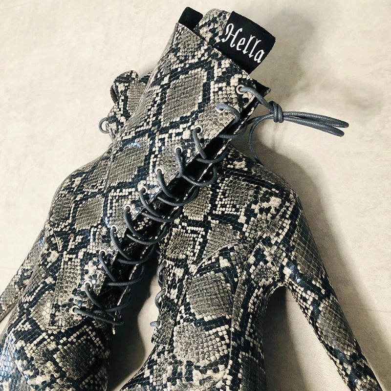 Shoes Hella Heels Maneater Boots - 7inch