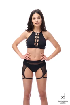 Accessories Bandurska Marion Suspender Accessory - Black