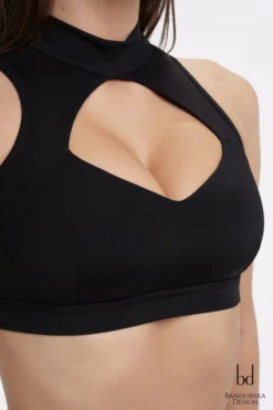 Bandurska Martha Top - Black