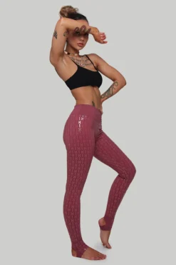 Creatures Of XIX Gecko Grip Leggings - Mauve