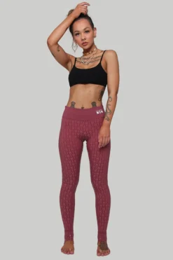 Creatures Of XIX Gecko Grip Leggings - Mauve
