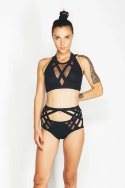 MilaKrasna Bisera Top - Black