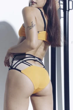 MilaKrasna Silvia Top - Marigold All Pole Wear