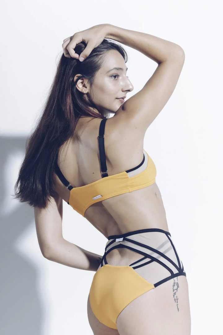 MilaKrasna Silvia Top - Marigold All Pole Wear