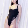 All Pole Wear MilaKrasna Tisa Bodysuit - Black