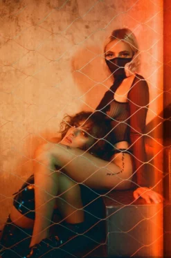 All Pole Wear Naughty Thoughts XXX Rated See Through Bodysuit - Black