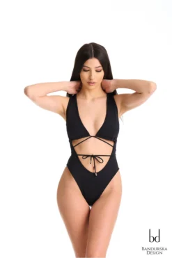 New In Bandurska NOA Bodysuit - Black