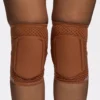 Queen Accessories Plus Size Pole Wear Queen Grippy Kneepads - Mocha