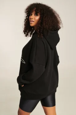 Paradise Chick Pole Dancer Hoodie - Black Back In Stock