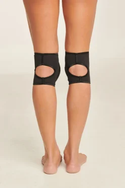 Paradise Chick Polecious Kneepads - Black Plus Size Pole Wear