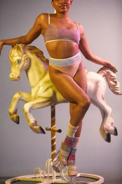 Rolling Vento Pony Reversible Bottoms - Pastel