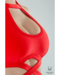 All Pole Wear Bandurska Poppy Top - Red