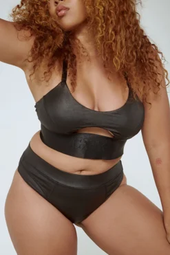 Creatures Of XIX Riding Solo Sports Bra - Black All Pole Wear