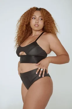 Creatures Of XIX Riding Solo Sports Bra - Black All Pole Wear