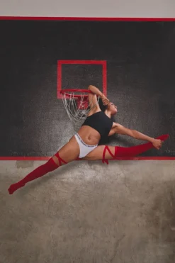 Rolling Alpha Cheeky Shorts - White