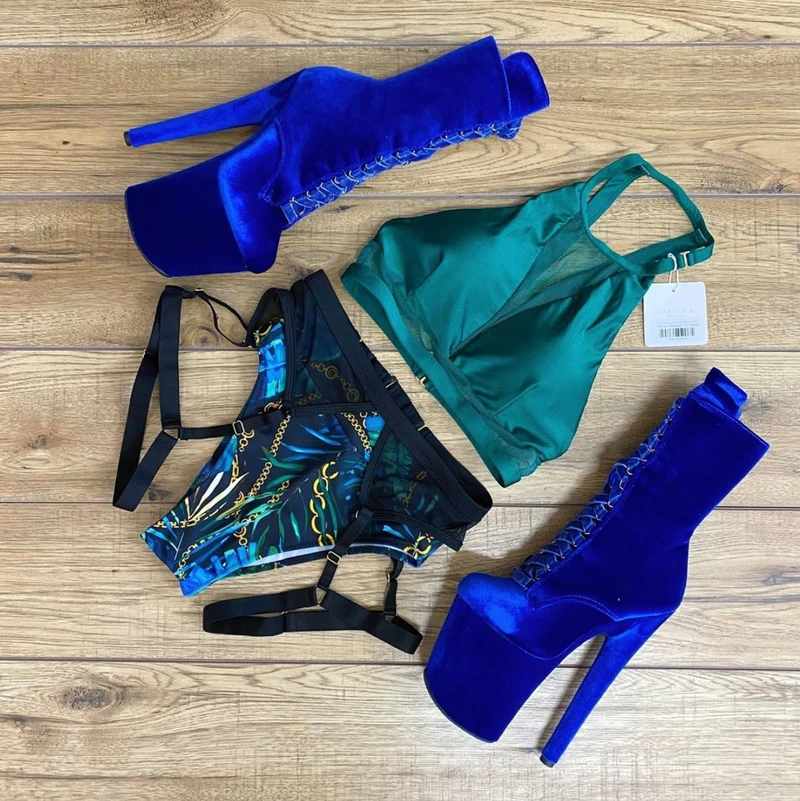 All Pole Wear Shark Polewear Bali Shorts - Treasure Garden