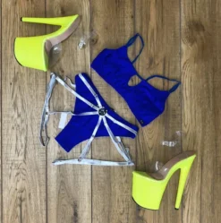 Shark Polewear Penny Top - Royal Blue All Pole Wear