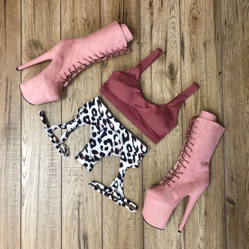 All Pole Wear Lunalae Dahlia Top - Recycled Dusty Rose