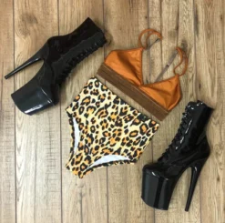 All Pole Wear Sorte Heat Top - Copper