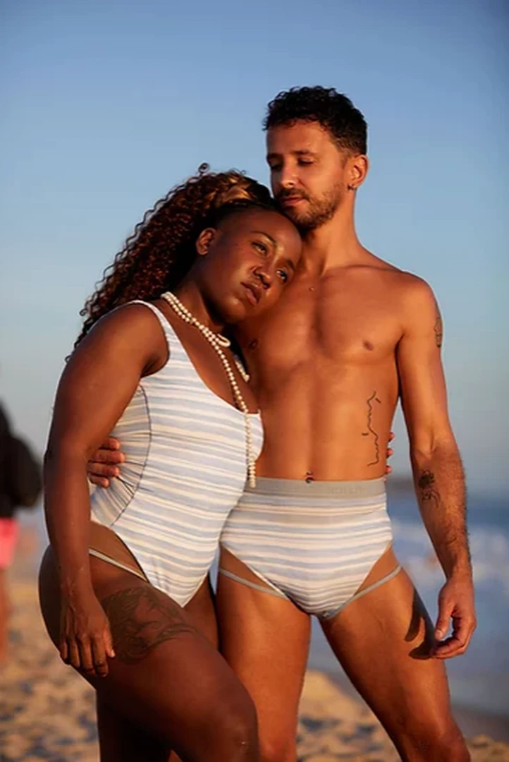 All Pole Wear Rolling Alpha High Waisted Hot Pants - Wave