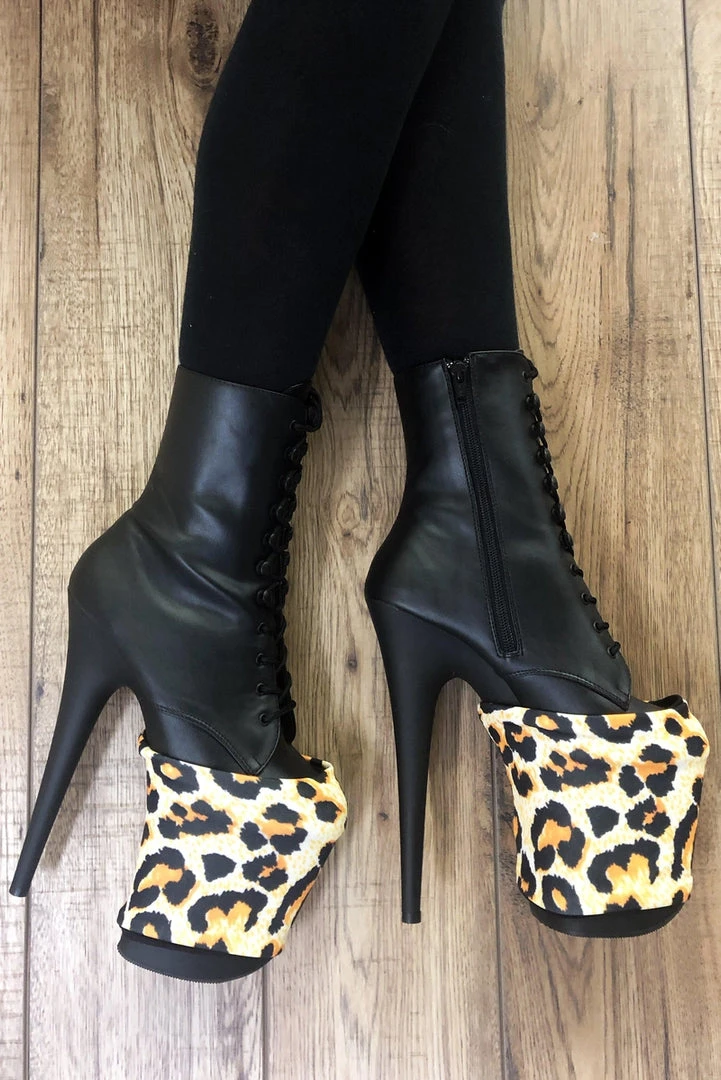 Pole Addict Shoe Protectors - Sunrise Leopard Accessories