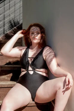 Bodysuits Tatiana Activewear Hunter Bodysuit - Black