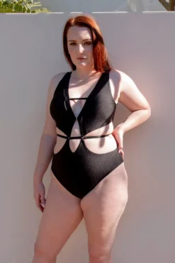 Bodysuits Tatiana Activewear Hunter Bodysuit - Black