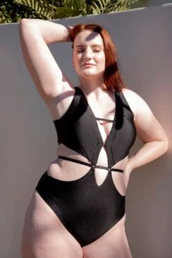 Bodysuits Tatiana Activewear Hunter Bodysuit - Black