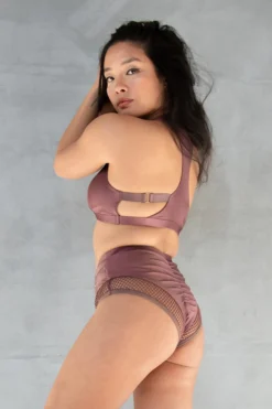 Tatiana Activewear Isla Top - Mauve All Pole Wear