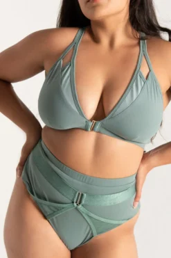 Tatiana Activewear Sofia Shorts - Sage Green All Pole Wear