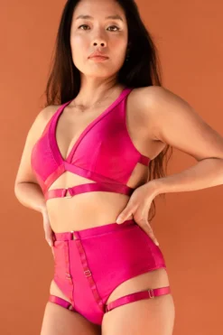 Tatiana Activewear Tokio Shorts - Fuchsia All Pole Wear