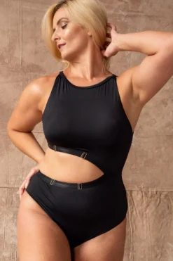 Tatiana Activewear Audrey Bodysuit - Black All Pole Wear