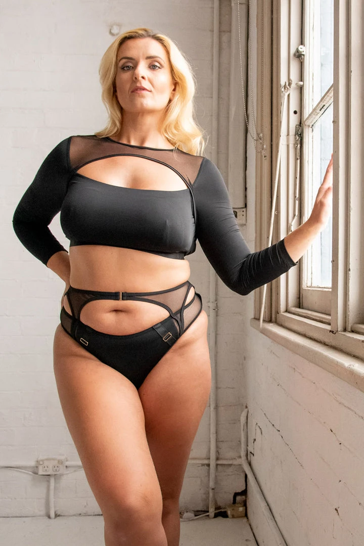 Tatiana Activewear Esme Top - Black