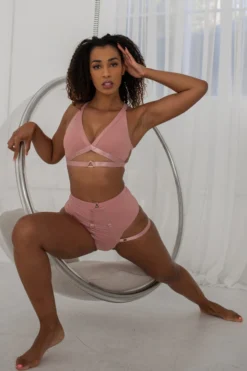 New In Tatiana Activewear Tokio Top - Blush Pink