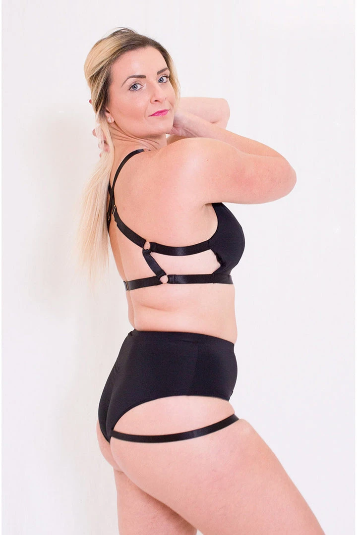 All Pole Wear Tatiana Activewear Tokio Shorts - Black