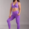 All Pole Wear Off The Pole Iconic Leggings - Royal Purple