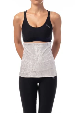 Dragonfly Back Warmer - Velvet Silver Accessories