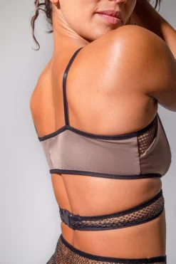 Sorte Witch Top - Taupe All Pole Wear