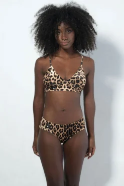 All Pole Wear RAD Monica Top - Velvet Leopard