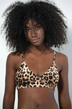 All Pole Wear RAD Monica Top - Velvet Leopard