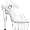 Pleaser USA Adore-708 7inch Pleasers - Clear
