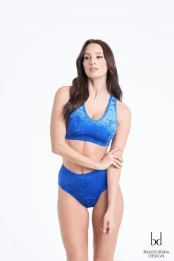 Bandurska Gabriella Top - Velvet Blue