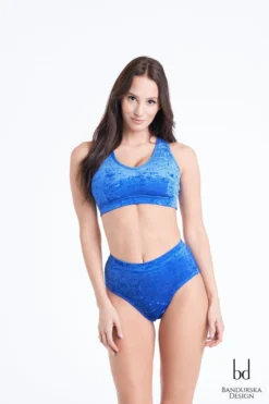 Bandurska Gabriella Top - Velvet Blue