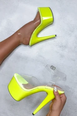 Hella Heels Classic Gloss 7inch Stilettos - Rhylie