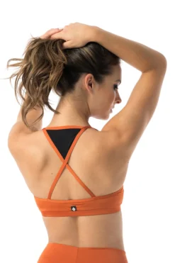 All Pole Wear Poledancerka Fox Top - Terracotta