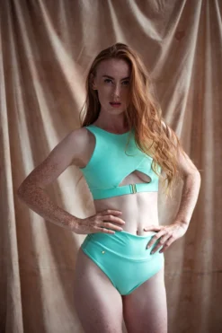 Sway Bettie Shorts - Green Adventurine All Pole Wear