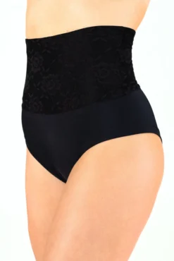 All Pole Wear Dragonfly Betty High-Waisted Shorts - Lace Black